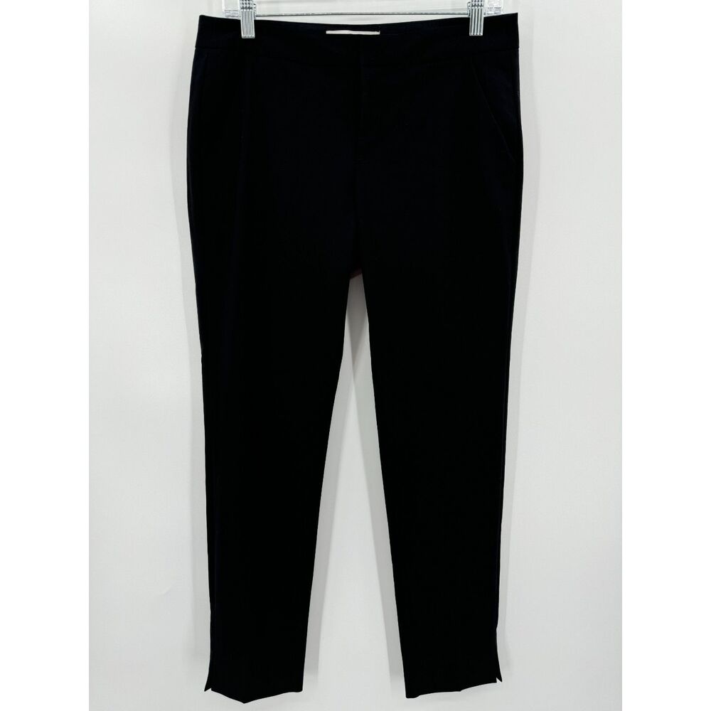 EVERLANE Black Wool Crop Trousers Slacks Size 4
